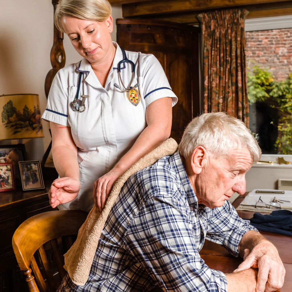 houlbrook physiotherapist undertaking respiratory physio